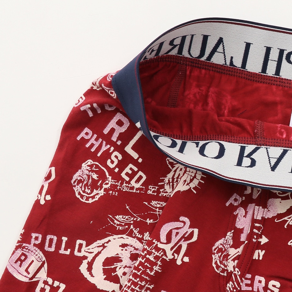 Collegiate Print ボクサーブリーフ 20FW ポロ ラルフ ローレン【前開き】(RM3-S308)