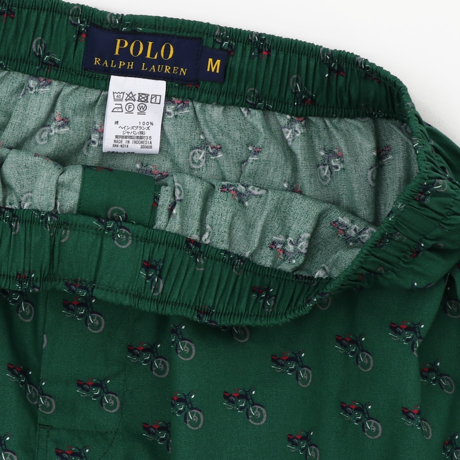 Moto print トランクス ポロ ラルフ ローレン【前開き】(RM4-N314)