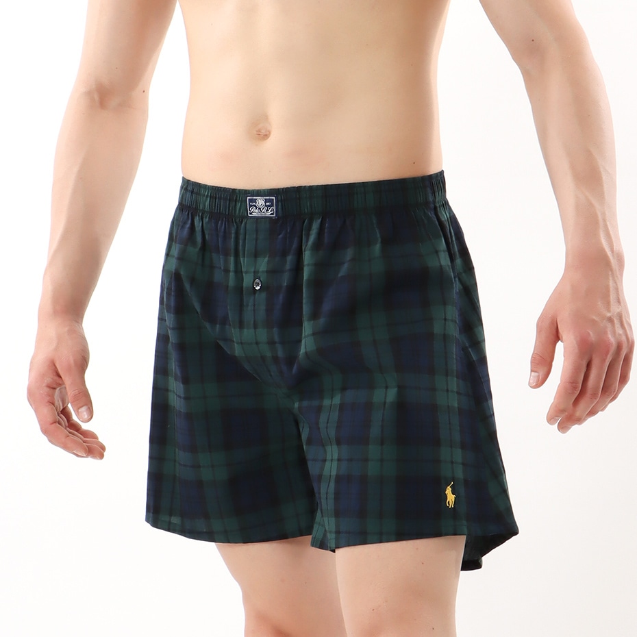 Blackwatch Plaid トランクス 20FW ポロ ラルフ ローレン【前開き】(RM4-S308)