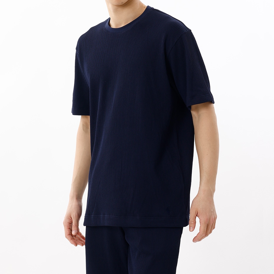 ニットシアサッカー クルーネック 25SS ポロ ラルフ ローレン (RM8-B207)