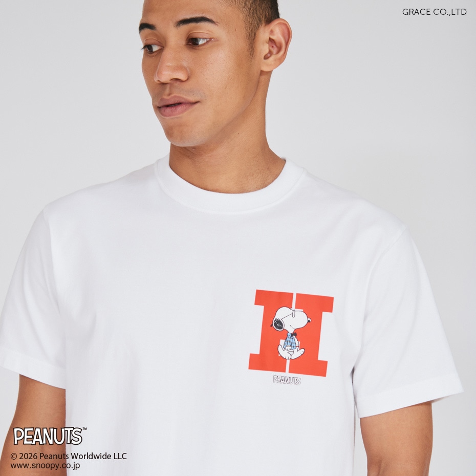 PEANUTS x BEEFY-T �N���[�l�b�NT�V���c 26SS BEEFY-T �w�C���Y(HM1-D003)