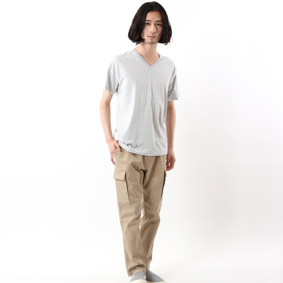 ヘインズ プレミアムジャパンフィット VネックTシャツ 19FW PREMIUM Japan Fit(HM1-F002)