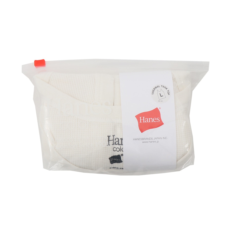 ワッフルタンクトップ Hanes colors ヘインズ(HM3-R101)