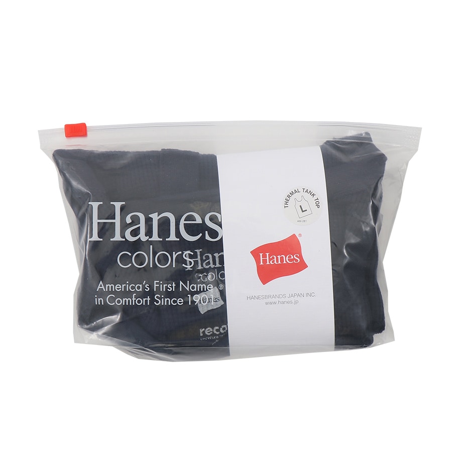 ワッフルタンクトップ 20SS Hanes colors ヘインズ(HM3-R101)