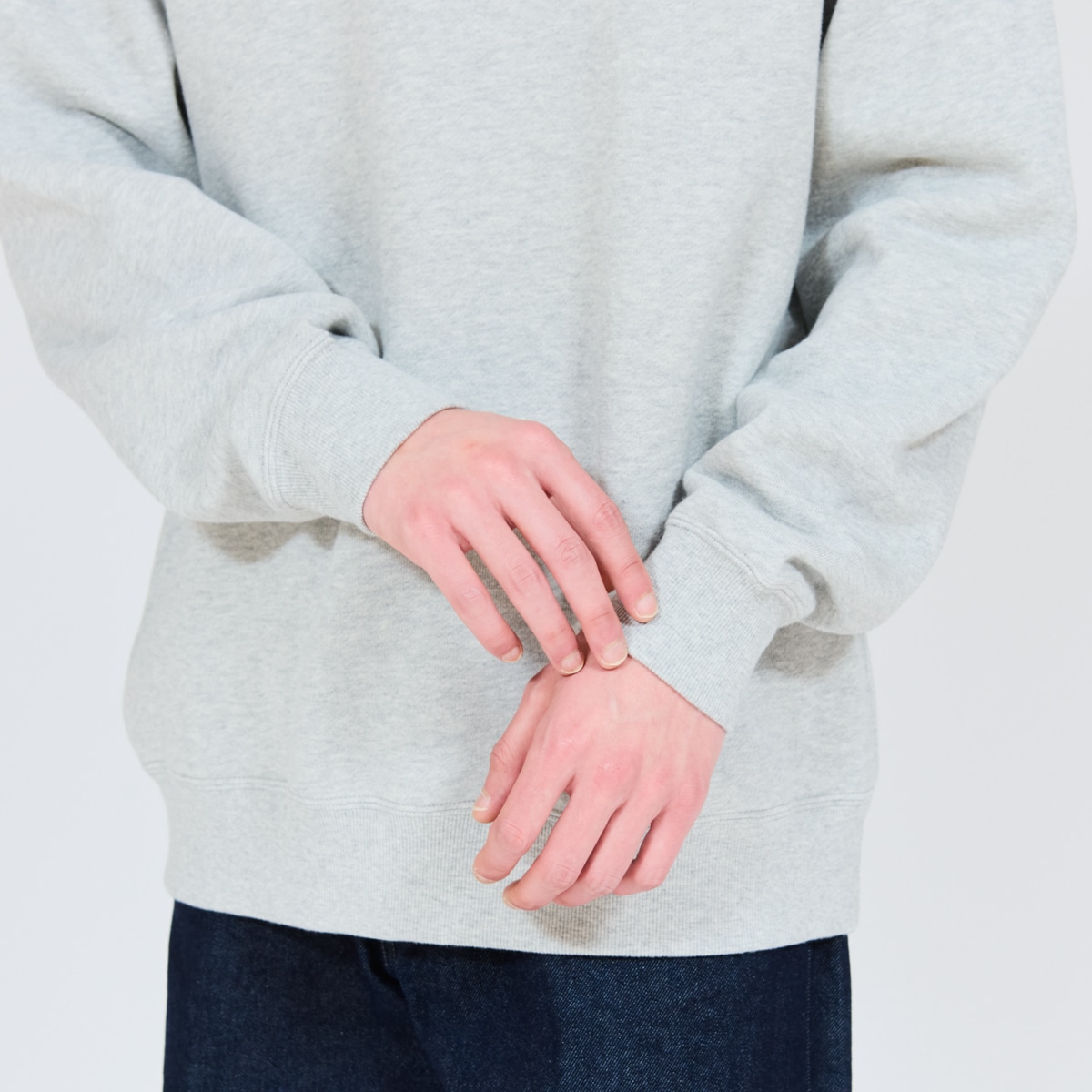 Hanes SWEATS MOKU �N���[�l�b�N�X�E�F�b�g�V���c