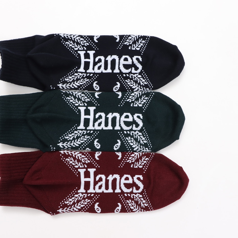 �R���g Hanes originals �N�H�[�^�[�����O�X�\�b�N�X�y�m���p�C���z26SS �w�C���Y(HMSCD205)