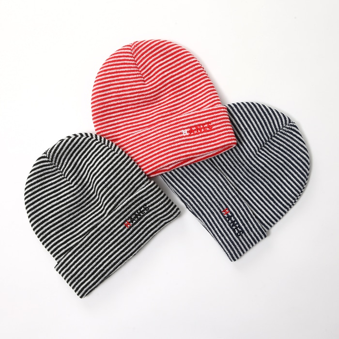 ボーダー刺繍ニット 16FW ヘインズ(HS1606-04)