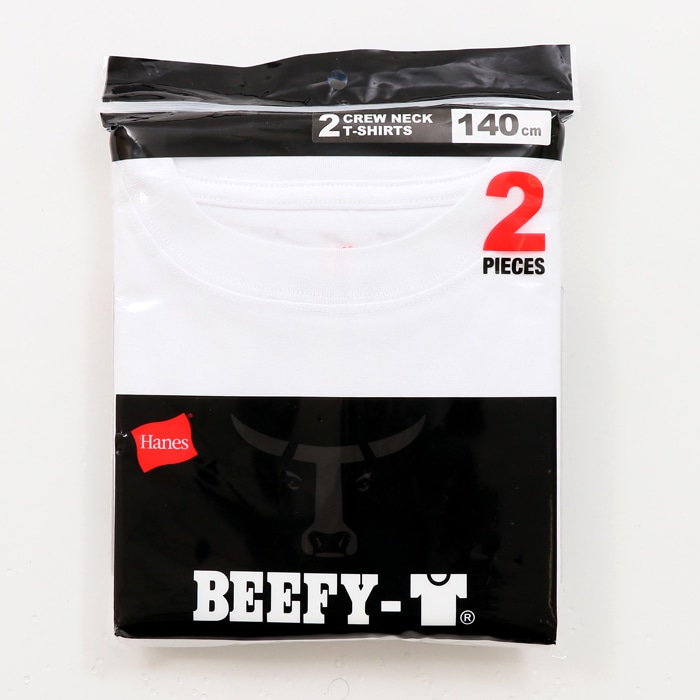 キッズ 【2枚組】 ビーフィーTシャツ 17FW BEEFY-T ヘインズ(HS8561)