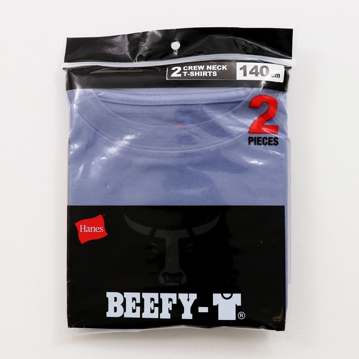 キッズ 【2枚組】 ビーフィーTシャツ 17FW BEEFY-T ヘインズ(HS8561)