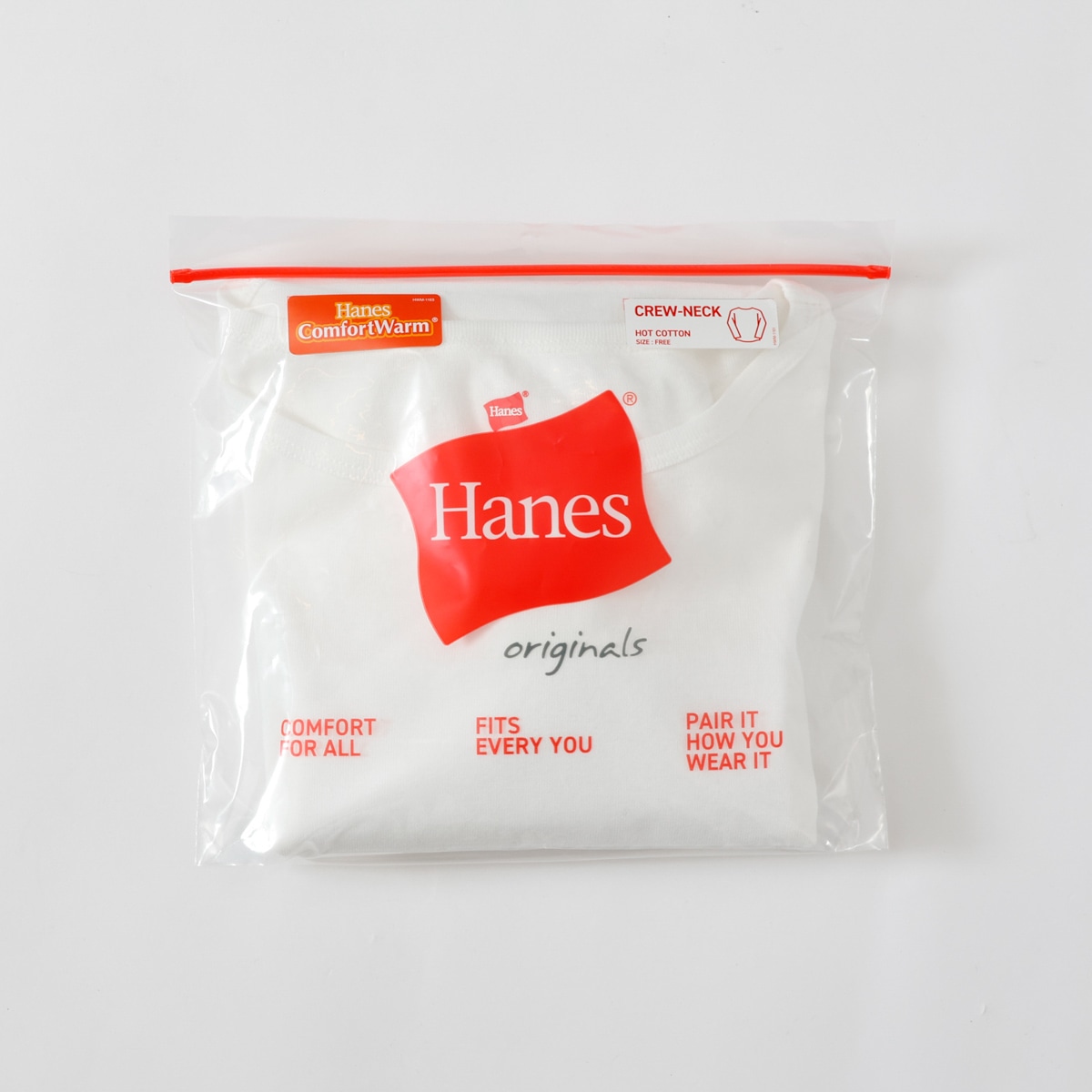 Hanes originals クルーネックTシャツ 25FW ヘインズ(HW4-C106)