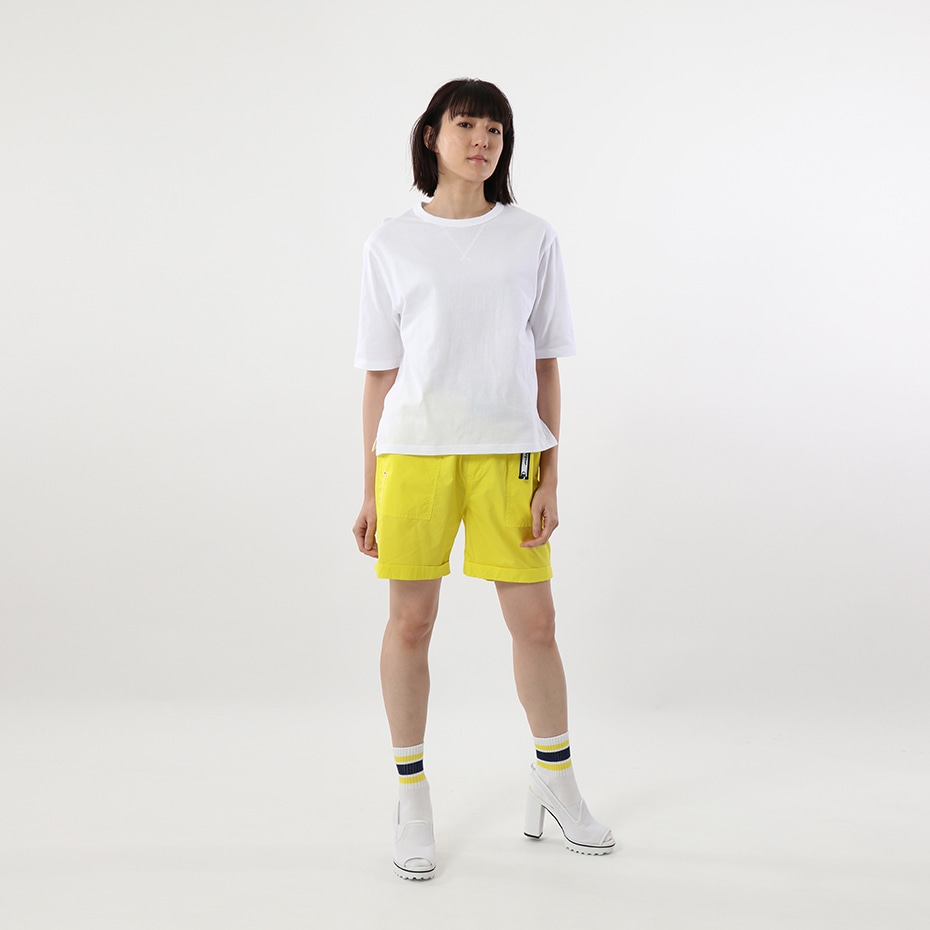 ウィメンズ Elbow-length 【5分丈】 Tシャツ 19SS【春夏新作】Hanes Undies ヘインズ(HW4-P201)