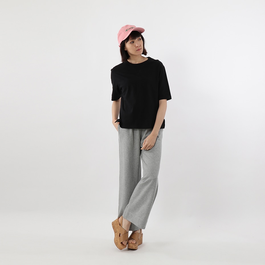 ウィメンズ Elbow-length 【5分丈】 Tシャツ 19SS Hanes Undies ヘインズ(HW4-P201)