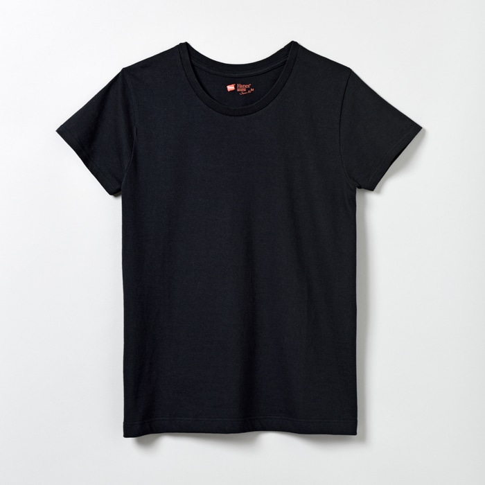 ウィメンズ ジャパンフィット【2枚組】クルーネックTシャツ 18SS Japan Fit for HER ヘインズ(HW5120)