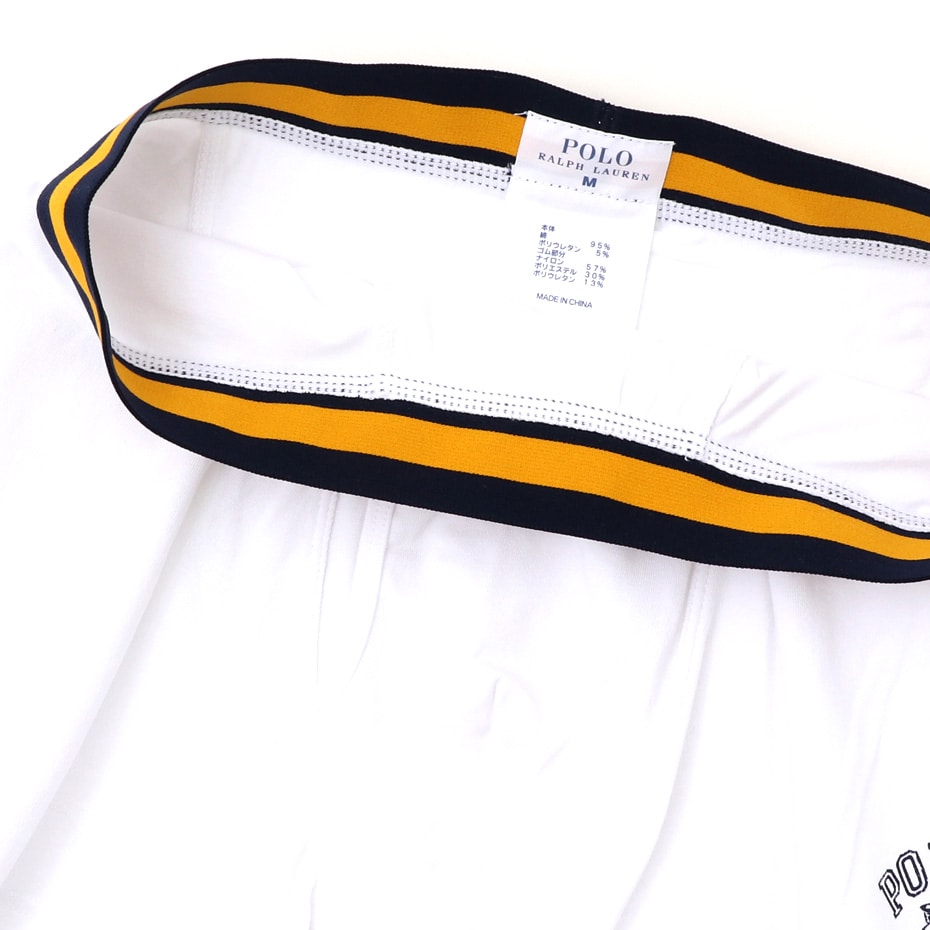 Crest Print ボクサーブリーフ ポロ ラルフ ローレン【前開き】(RM3-N307)
