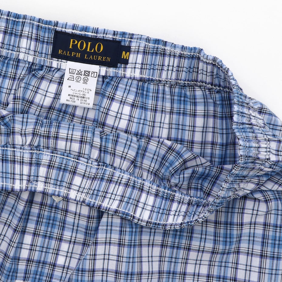 Darby Plaid トランクス ポロ ラルフ ローレン【前開き】(RM4-P308)