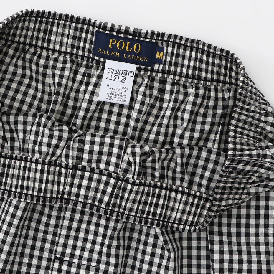 Norman Plaid トランクス 20SS ポロ ラルフ ローレン【前開き】(RM4-Q304)