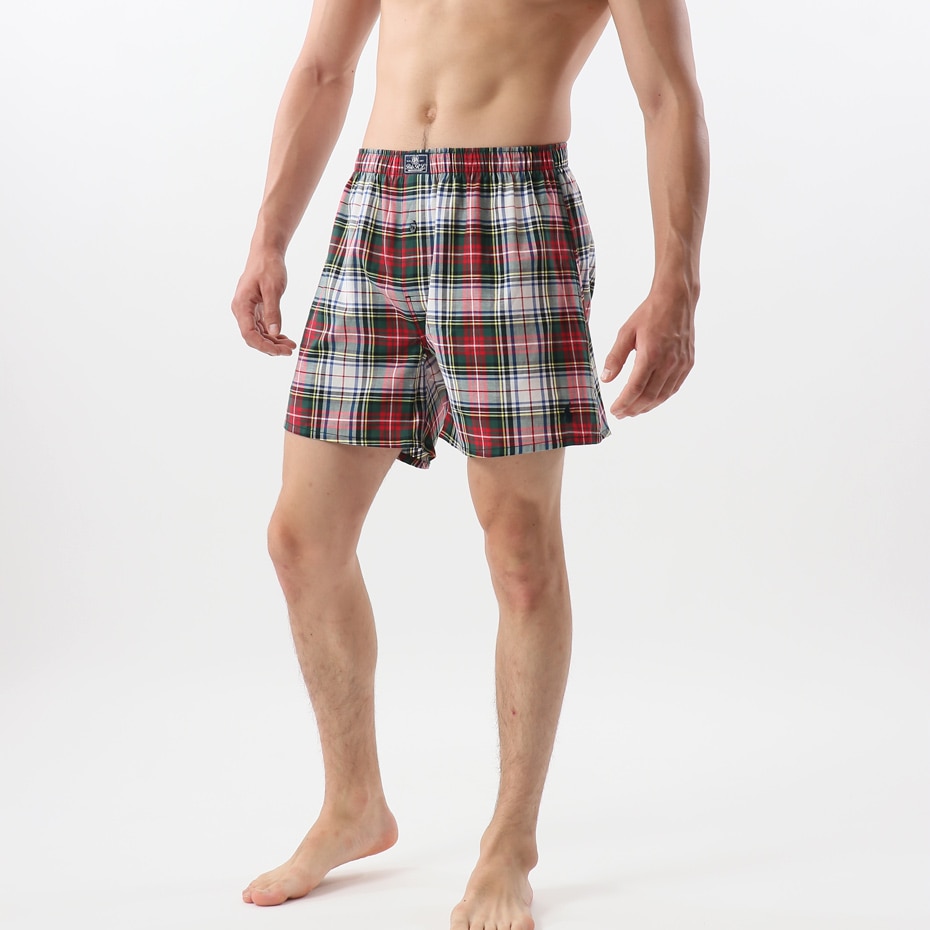 Hamilton Plaid トランクス 20FW ポロ ラルフ ローレン【前開き】(RM4-S312)