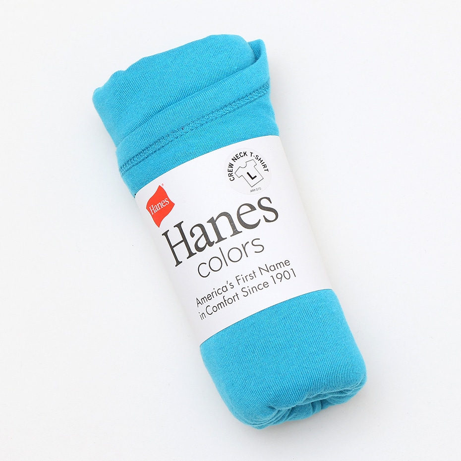 クルーネックTシャツ 19SS Hanes colors ヘインズ(HM1-P101)