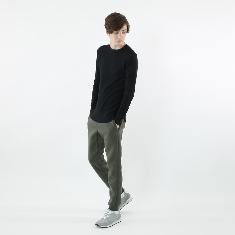 サーマルクルーネックロングスリーブTシャツ 17FW ヘインズ(HM4-G501)