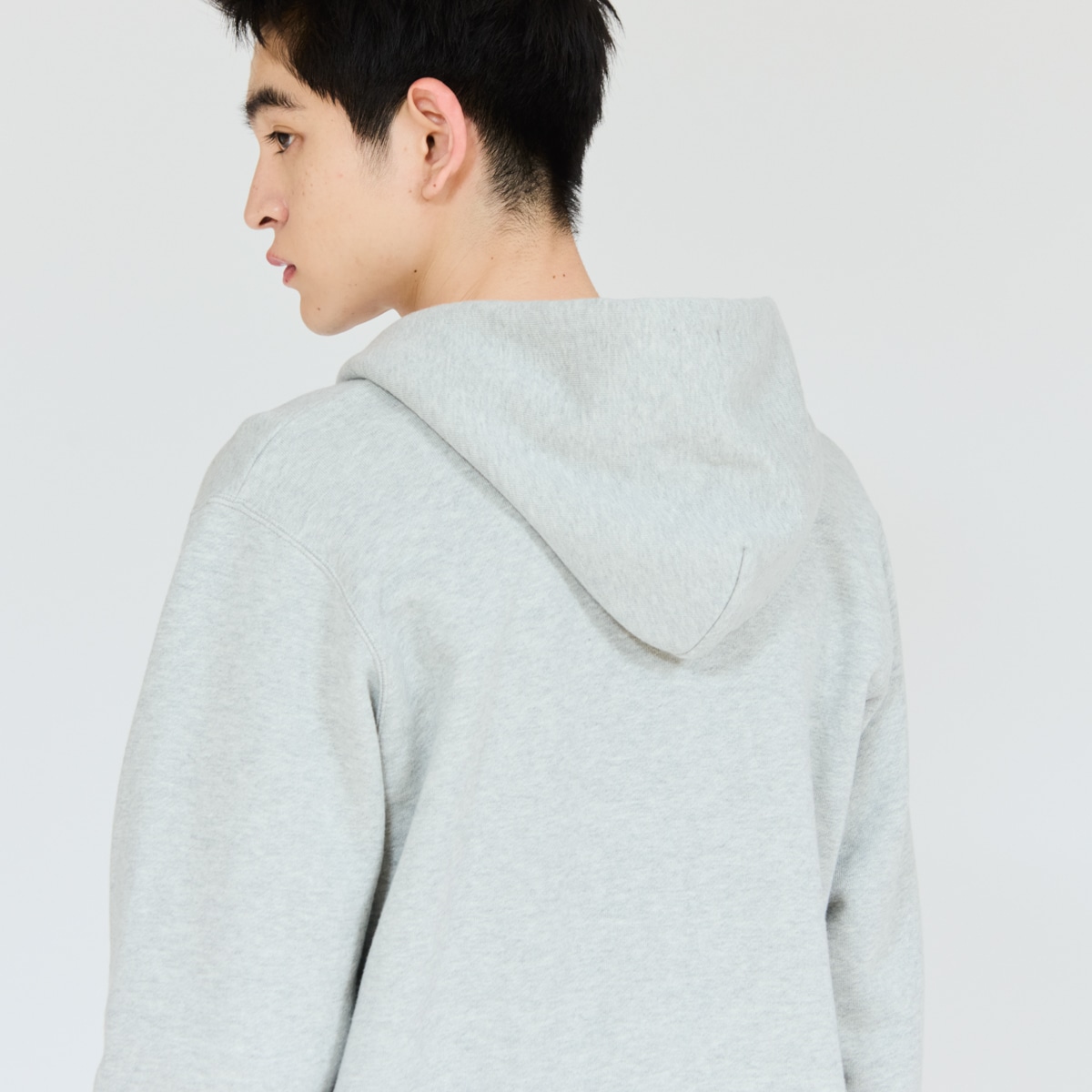 Hanes SWEATS MOKU �X�E�F�b�g�W�b�v�A�b�v�t�[�f�B�[