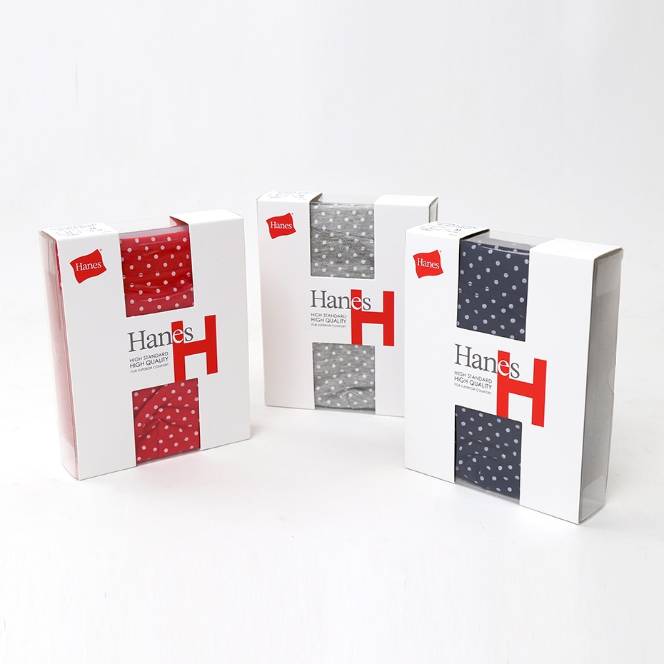 モダール混 Dot柄ボクサー 19SS【春夏新作】Hanes H ヘインズ(HM6-P152)