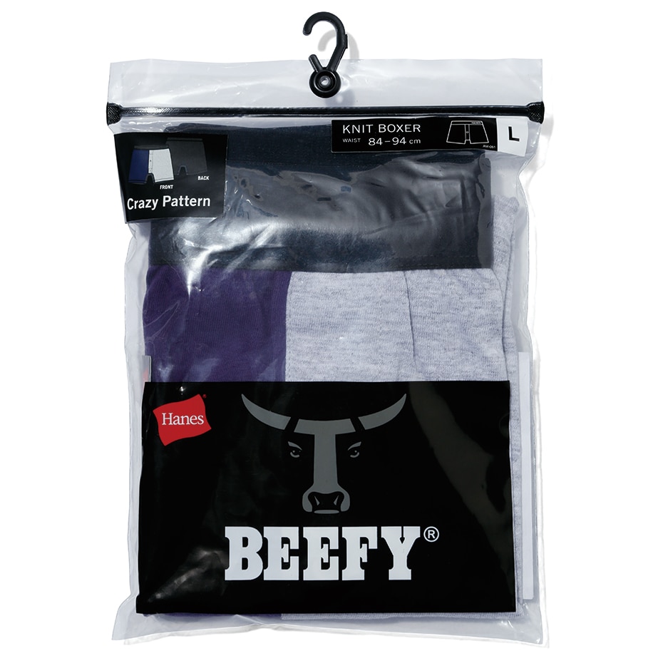 ニットボクサー 19SS BEEFY ヘインズ(HM7-P101)