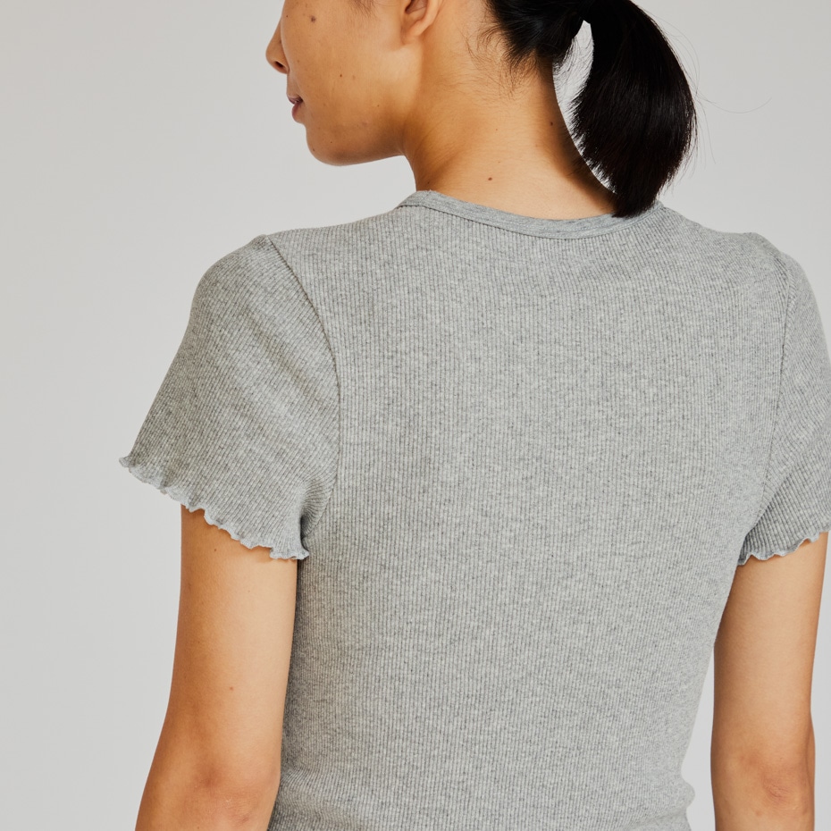Hanes originalsクロップTシャツ 25SS ヘインズ(HW1-B101)