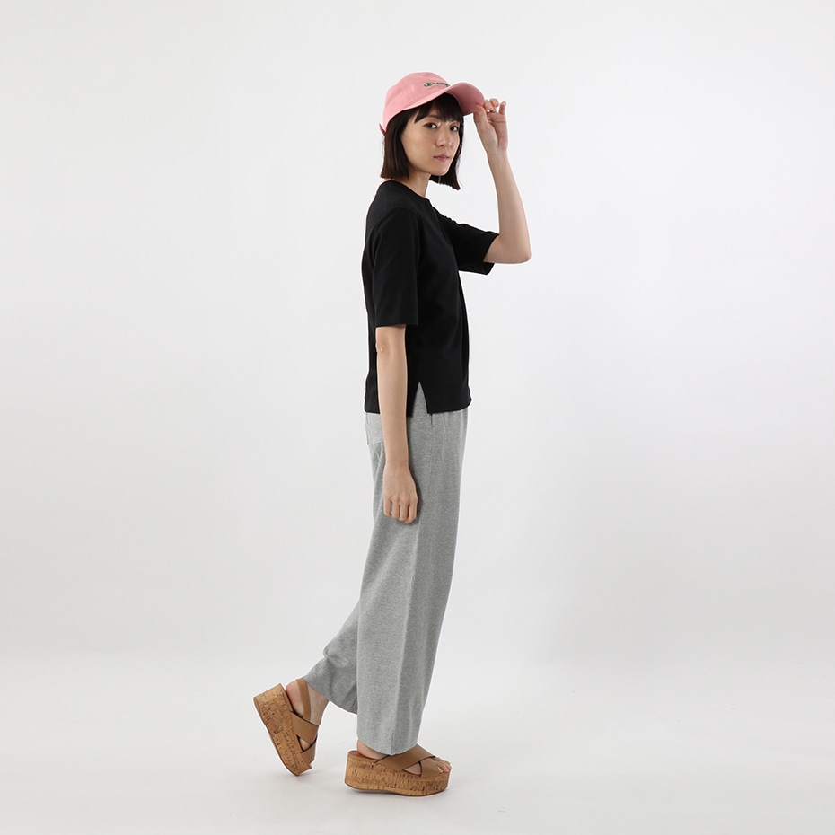 ウィメンズ Elbow-length 【5分丈】 Tシャツ 19SS Hanes Undies ヘインズ(HW4-P201)