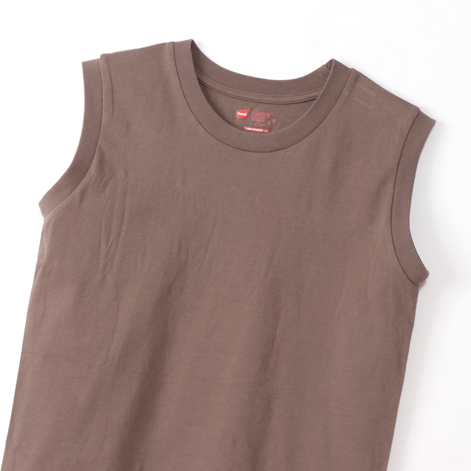ウィメンズ ジャパンフィット【2枚組】スリーブレスTシャツ 5.3oz 20FW Japan Fit for HER ヘインズ(HW5327)
