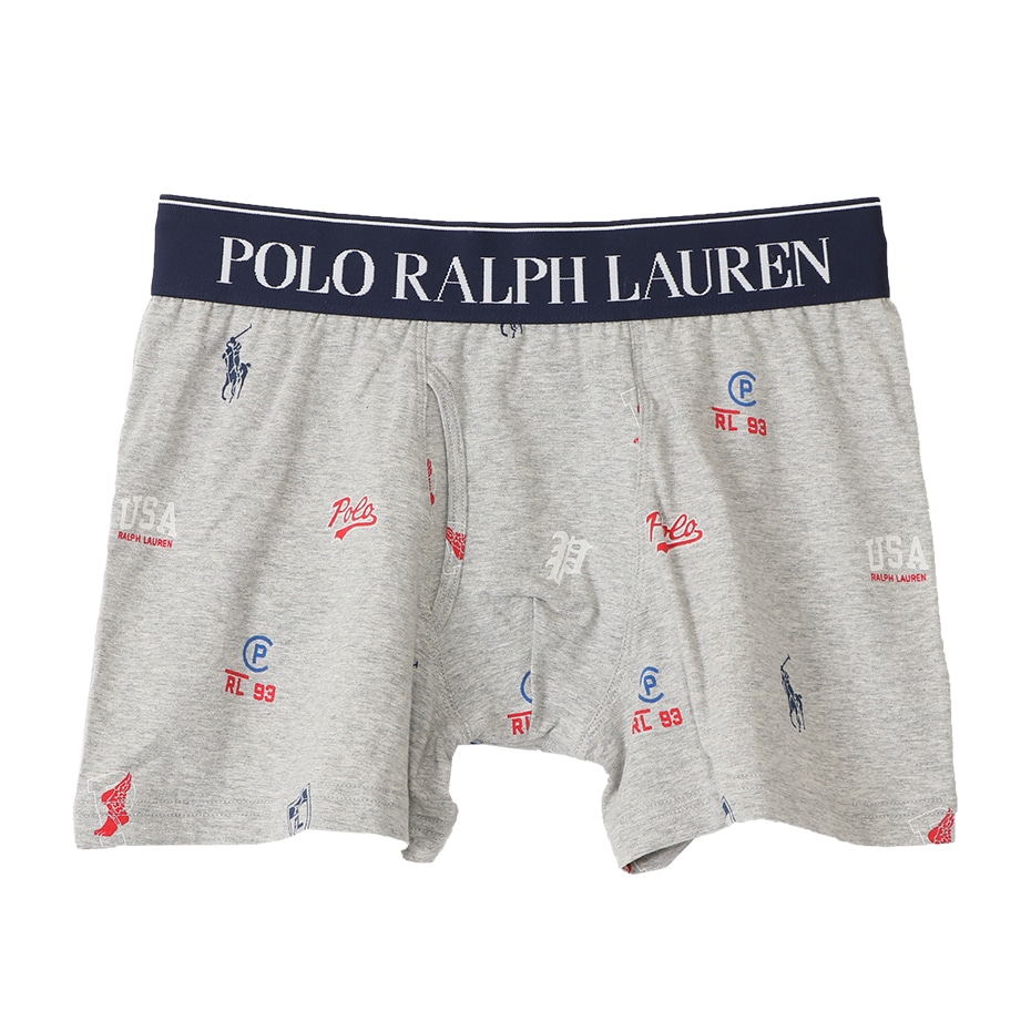 Icon Print ボクサーブリーフ 20FW ポロ ラルフ ローレン【前開き】(RM3-S306)