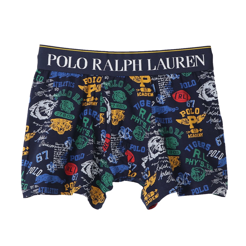 Collegiate Print ボクサーブリーフ 20FW ポロ ラルフ ローレン【前開き】(RM3-S308)
