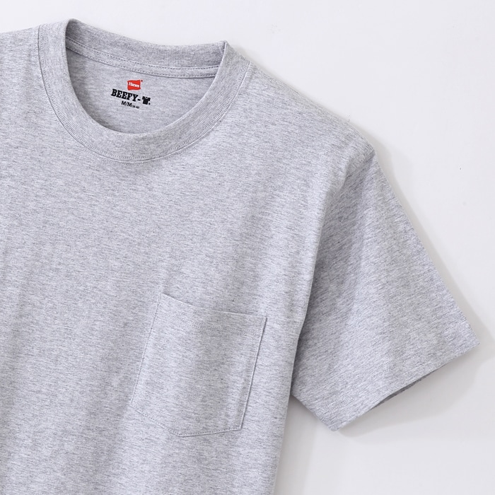 ビーフィーポケットTシャツ 20SS BEEFY-T ヘインズ(H5190)