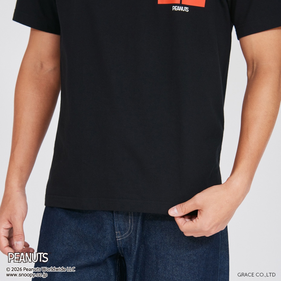 PEANUTS x BEEFY-T �N���[�l�b�NT�V���c 26SS BEEFY-T �w�C���Y(HM1-D003)