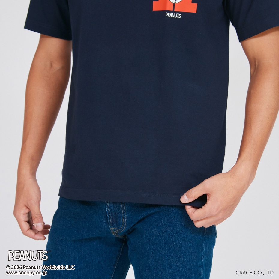 PEANUTS x BEEFY-T �N���[�l�b�NT�V���c 26SS BEEFY-T �w�C���Y(HM1-D003)