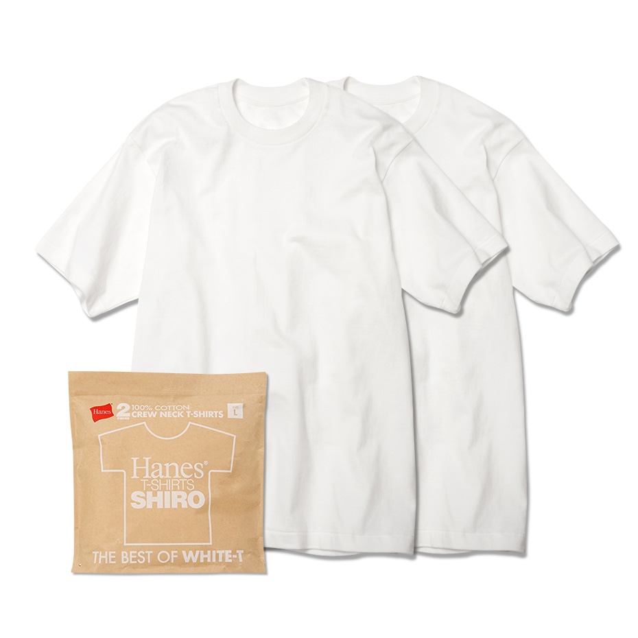 2g SHIRO N[lbNTVc 24FW Hanes T-SHIRTS SHIRO (HM1-Z701)