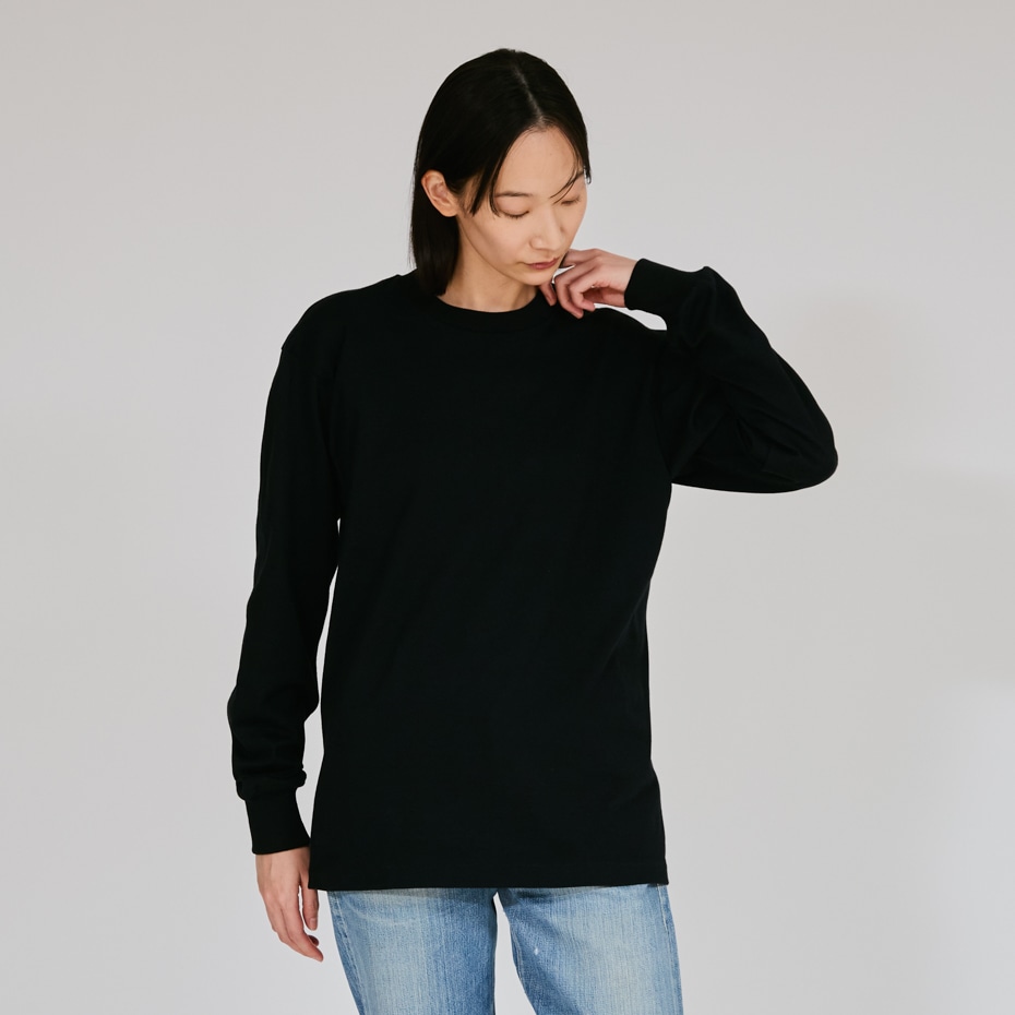 Hanes T-SHIRTS KURO N[lbNOX[uTVc 25FW wCY(HM4-C201)
