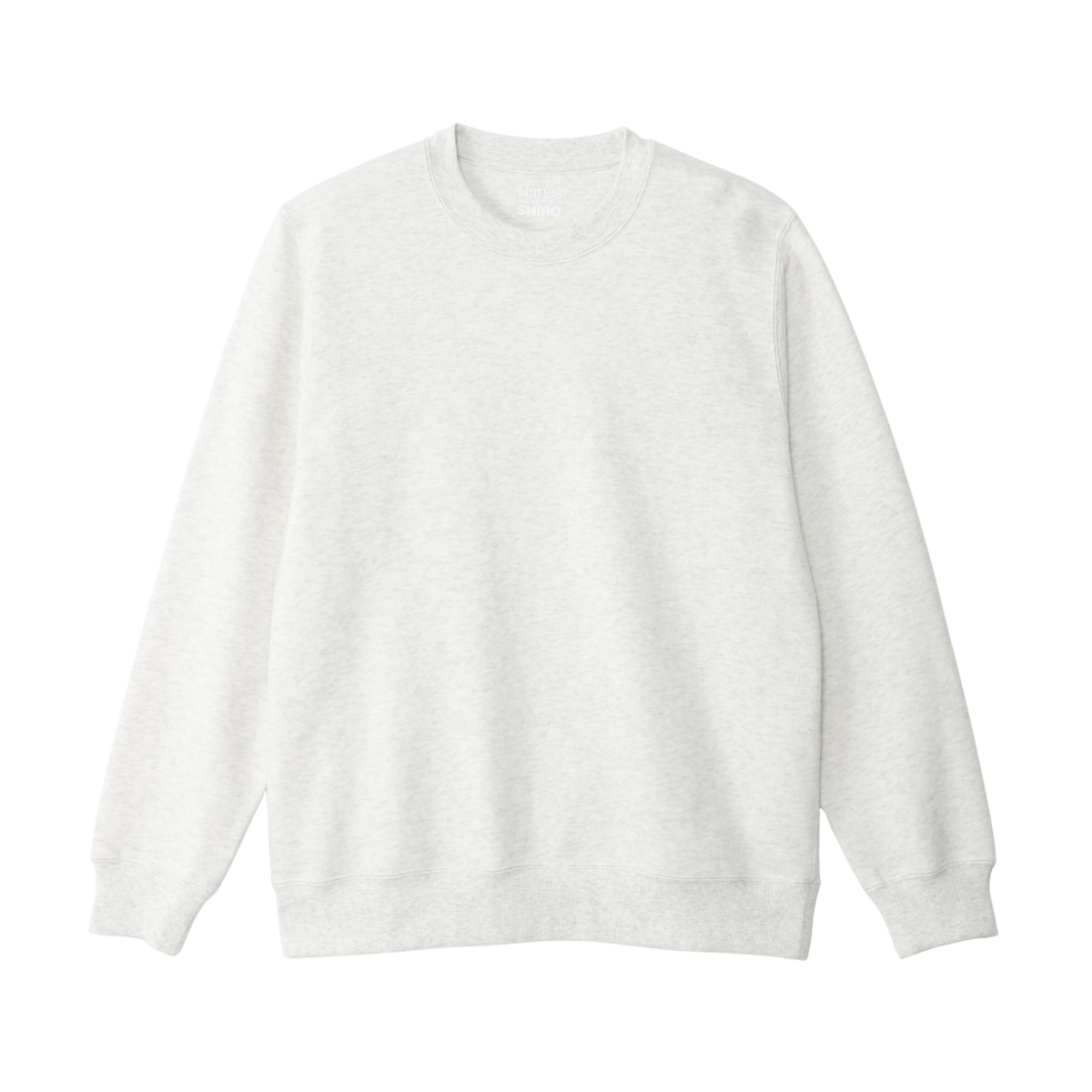 Hanes SWEATS SHIRO �N���[�l�b�N�X�E�F�b�g�V���c