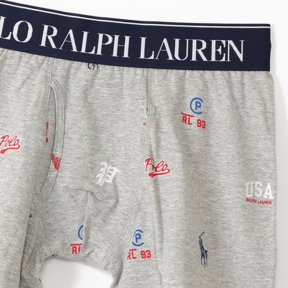 Icon Print ボクサーブリーフ 20FW ポロ ラルフ ローレン【前開き】(RM3-S306)
