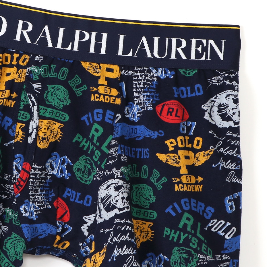 Collegiate Print ボクサーブリーフ 20FW ポロ ラルフ ローレン【前開き】(RM3-S308)
