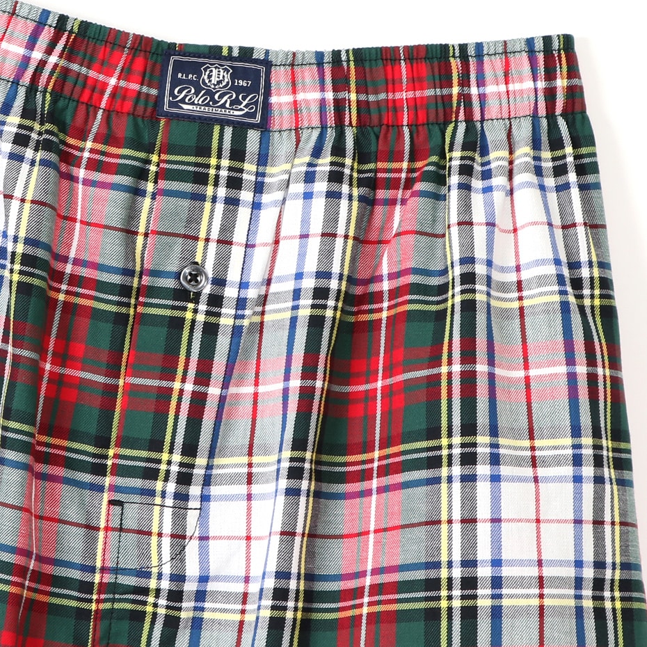 Hamilton Plaid トランクス 20FW ポロ ラルフ ローレン【前開き】(RM4-S312)