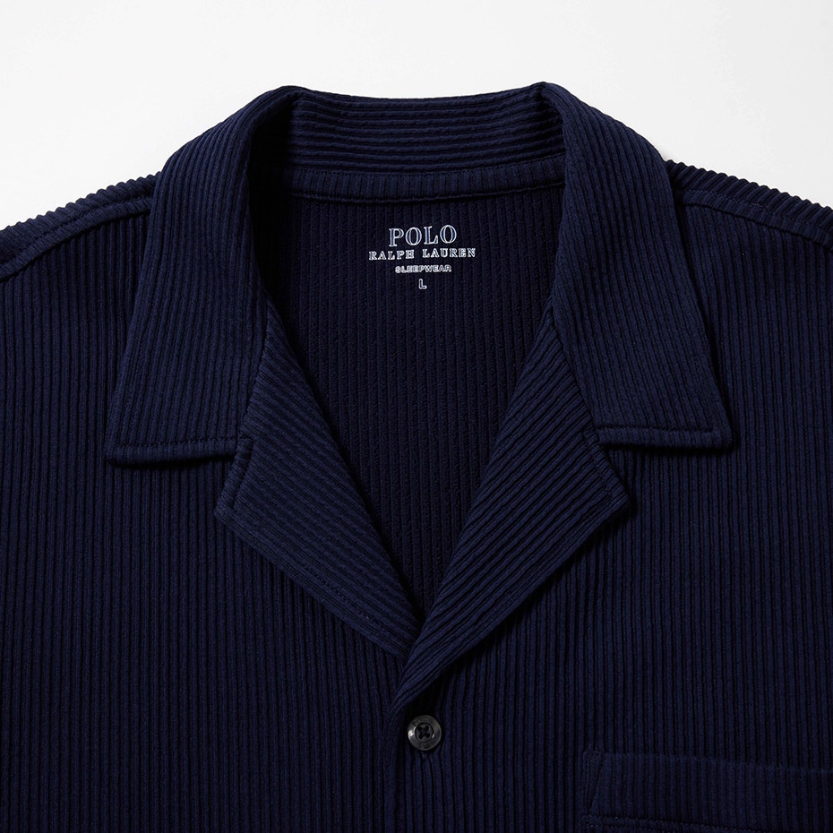 ニットシアサッカー PJトップ 25SS ポロ ラルフ ローレン (RM8-B208)