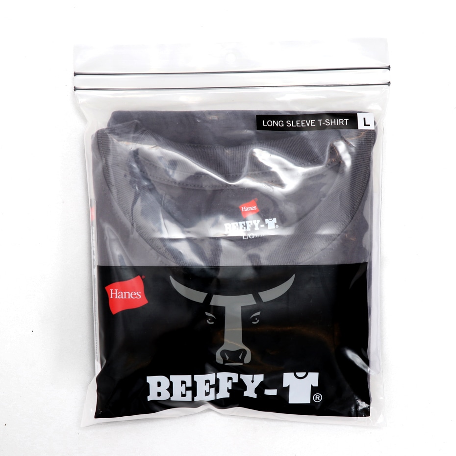 【2枚組】2P BEEFY-T ロングスリーブTシャツ 25FW BEEFY-T ヘインズ(H5186-2)