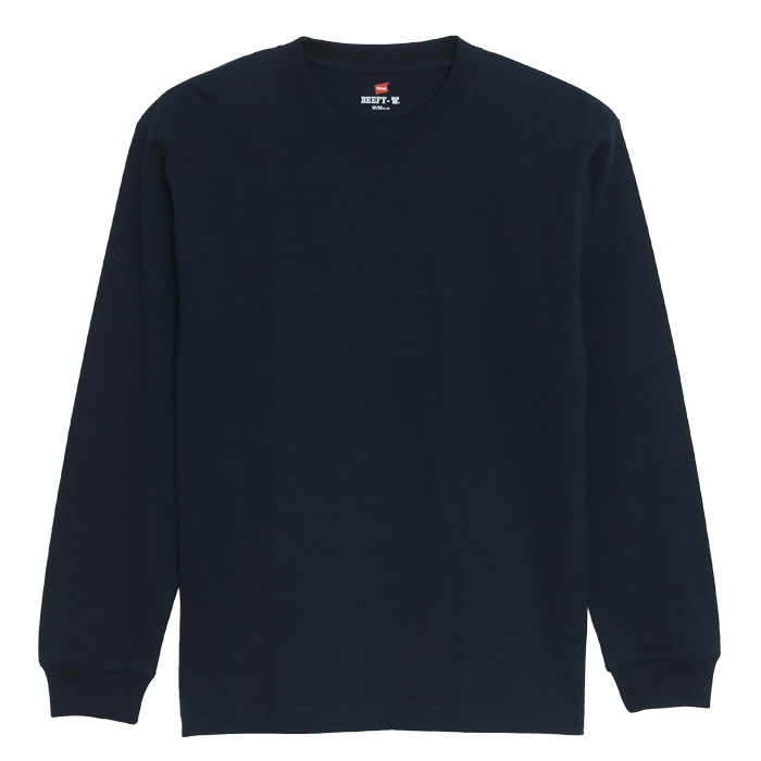 ビーフィーロングスリーブTシャツ 18SS BEEFY-T ヘインズ(H5186)