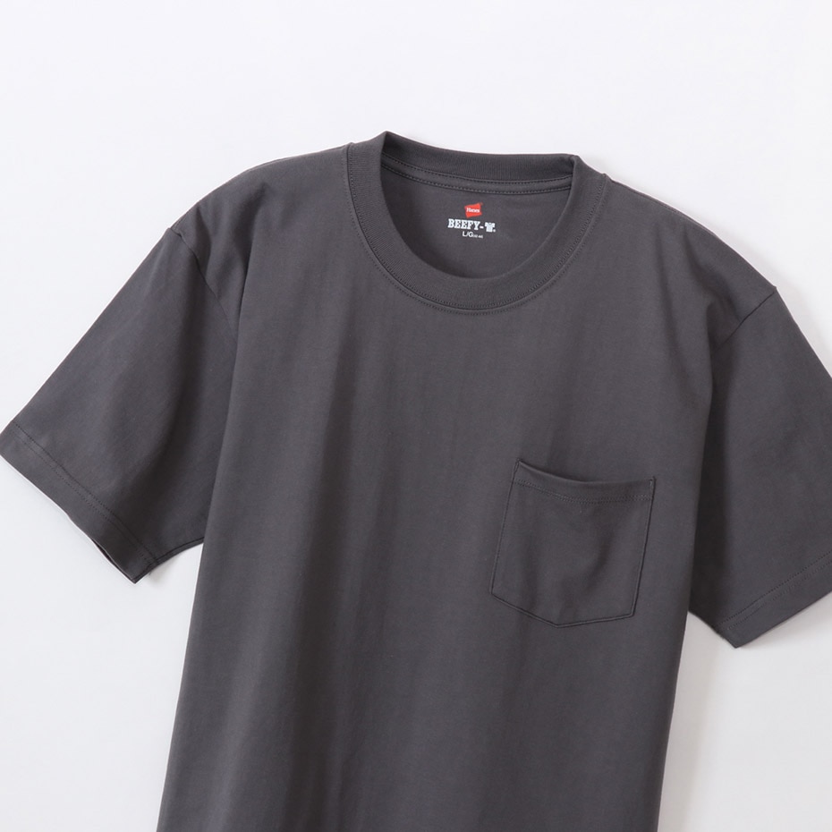 ビーフィーポケットTシャツ 20SS BEEFY-T ヘインズ(H5190)