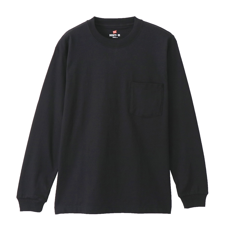 BEEFY-T ロングスリーブポケットTシャツ 25SS BEEFY-T ヘインズ(H5196)