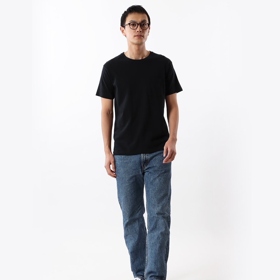 ジャパンフィット【2枚組】クルーネックポケットTシャツ アソート 5.3oz 20SS Japan Fit ヘインズ(H5340)