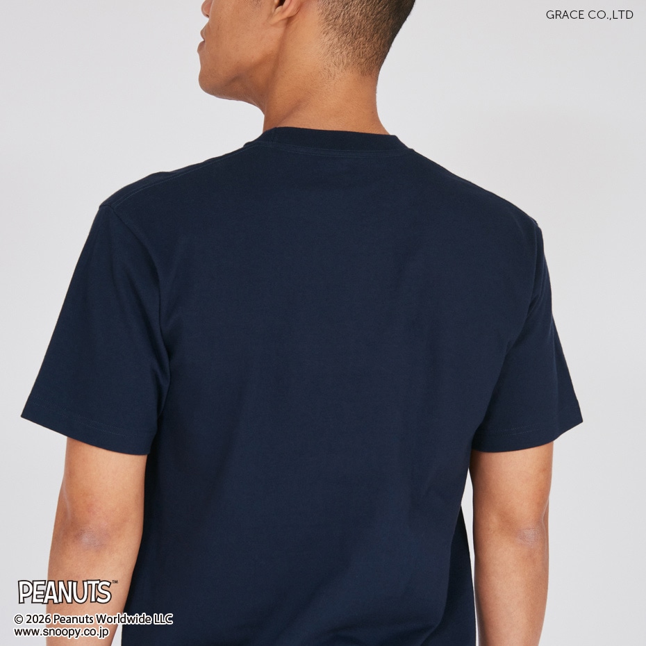 PEANUTS x BEEFY-T �N���[�l�b�NT�V���c 26SS BEEFY-T �w�C���Y(HM1-D002)