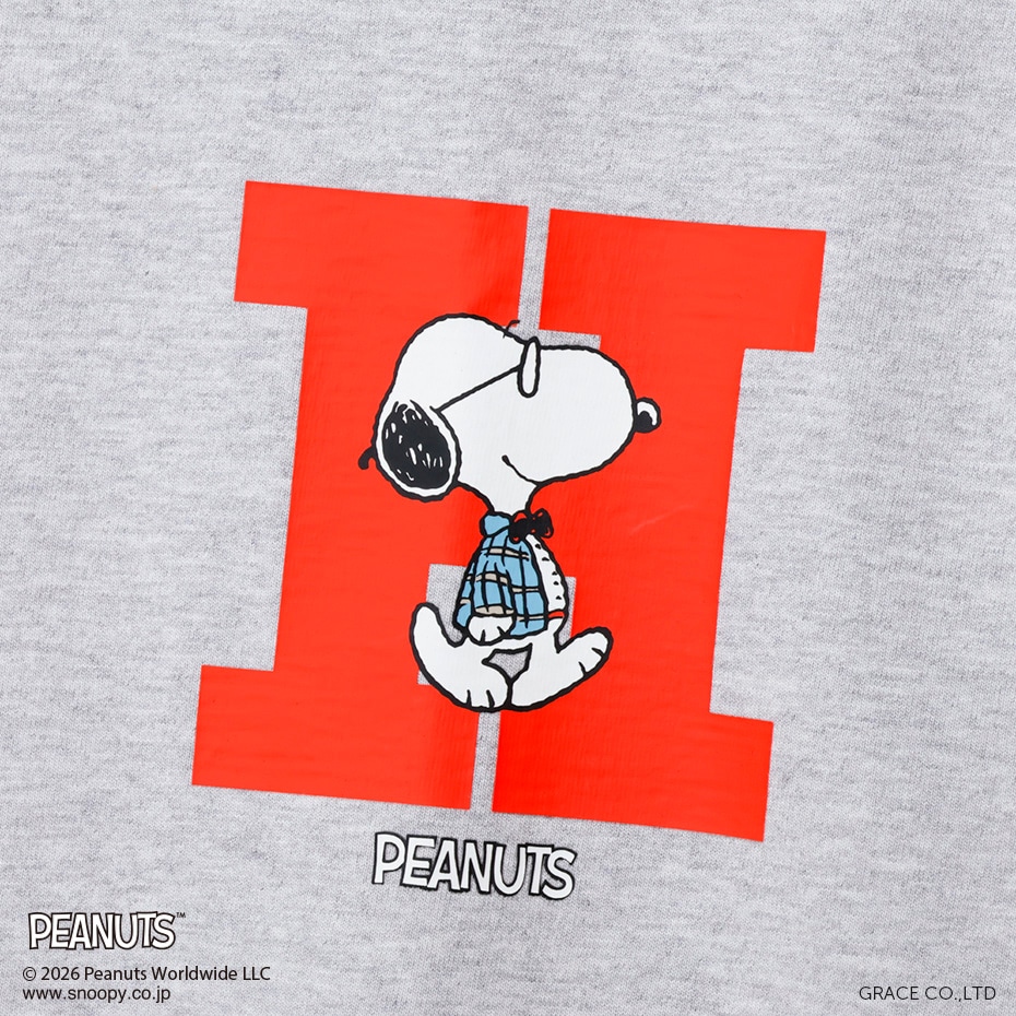 PEANUTS x BEEFY-T �N���[�l�b�NT�V���c 26SS BEEFY-T �w�C���Y(HM1-D003)
