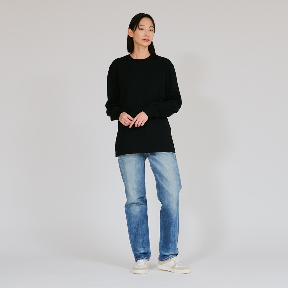 Hanes T-SHIRTS KURO N[lbNOX[uTVc 25FW wCY(HM4-C201)