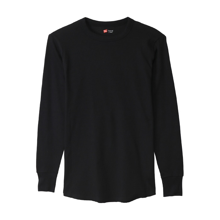 サーマルクルーネックロングスリーブTシャツ 17FW ヘインズ(HM4-G501)